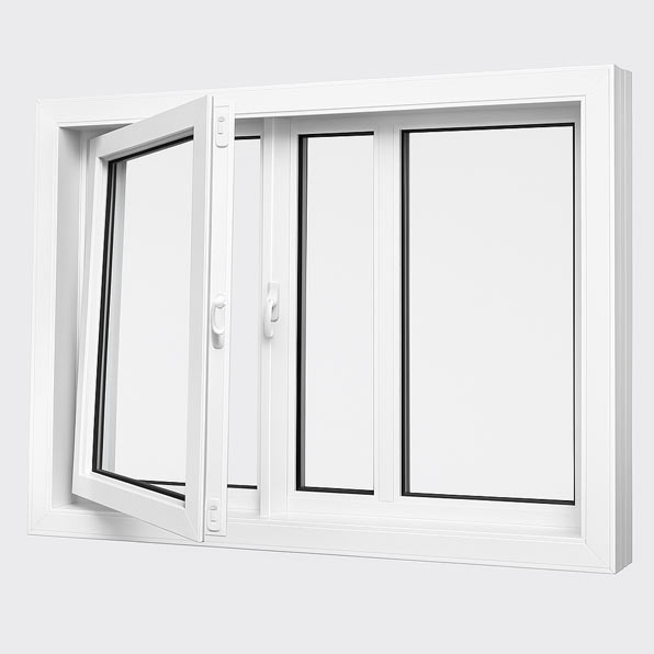 Hung Slider Fixed-Window