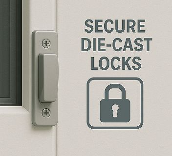 Secure Die‑Cast Locks